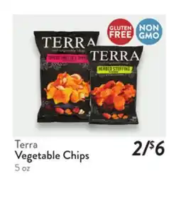 Fresh Thyme Terra Vegetable Chips Terra offer