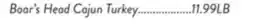 Fresh Thyme Boar's Head Cajun Turkey offer