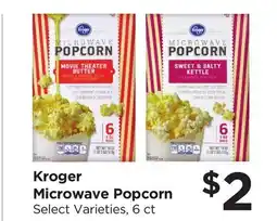 Food 4 Less Kroger Microwave Popcorn offer