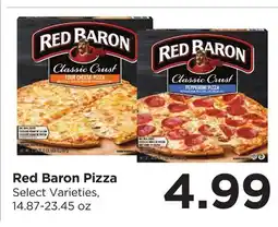 Food 4 Less Red Baron Pizza offer