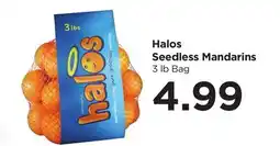 Food 4 Less Halos Seedless Mandarins offer