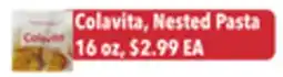 Tony’s Fresh Market Colavita,Nested Pasta offer