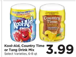 Food 4 Less Kool-Aid, Country Time or Tang Drink Mix offer