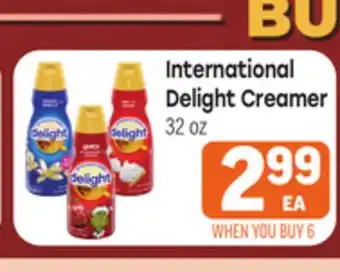 Tony’s Fresh Market International Delight Creamer offer