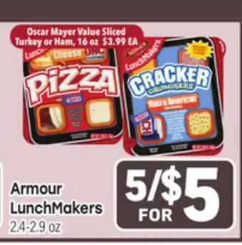 Tony’s Fresh Market Armour LunchMakers offer