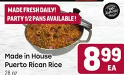 Tony’s Fresh Market Made in House Puerto Rican Rice offer