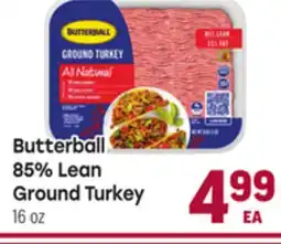Tony’s Fresh Market Butterball 85% Lean Ground Turkey offer