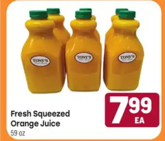 Tony’s Fresh Market Fresh Squeezed Orange Juice offer