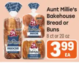 Tony’s Fresh Market Aunt Millie's Bakehouse Bread or Buns offer
