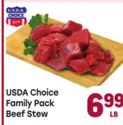 Tony’s Fresh Market USDA Choice Family Pack Beef Stew offer