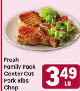 Tony’s Fresh Market Fresh Family Pack Center Cut Pork Ribs Chop offer