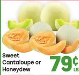 Tony’s Fresh Market Sweet Cantaloupe or Honeydew offer