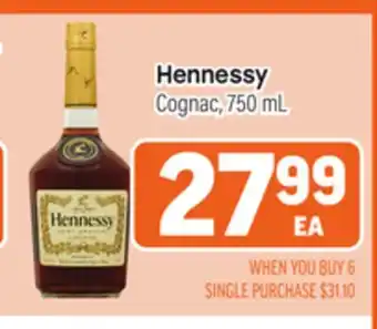 Tony’s Fresh Market Hennessy Cognac offer