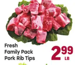 Tony’s Fresh Market Fresh Family Pack Pork Rib Tips offer