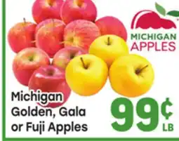 Tony’s Fresh Market Michigan Golden, Gala or Fuji Apples offer