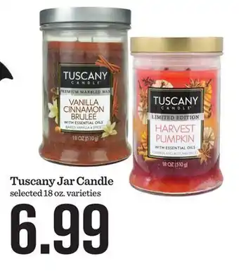 Mariano's Tuscany Jar Candle offer