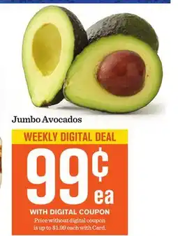 Mariano's Jumbo Avocados offer