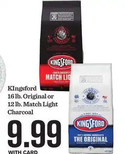 Mariano's KIngsford 16 lb. Original or 12 lb. Match Light Charcoal offer