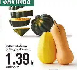 Mariano's Butternut, Acorn or Spaghetti Squash offer