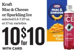 Mariano's Kraft Mac & Cheese or Sparkling Ice offer