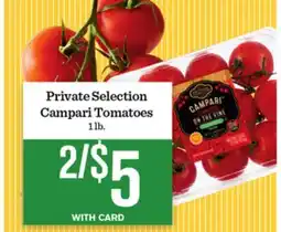 Mariano's Private Selection Campari Tomatoes offer