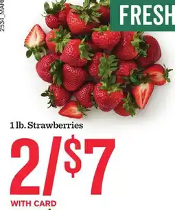 Mariano's 1 lb. Strawberries offer