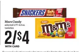 Mariano's Mars Candy offer