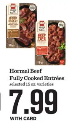 Mariano's Hormel Beef Fully Cooked Entrées offer