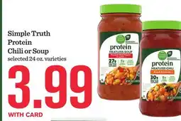 Mariano's Simple Truth Protein Chili or Soup offer