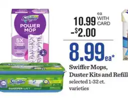 Mariano's Swiffer Mops, Duster Kits and Refills offer