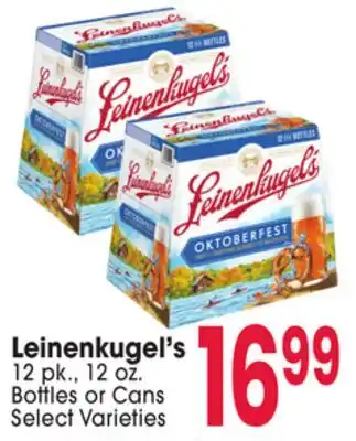Jewel-Osco Leinenkugel's offer