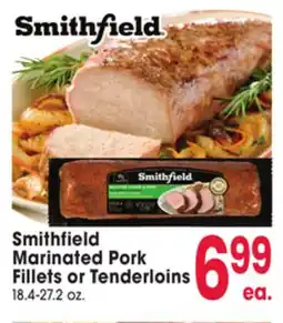 Jewel-Osco Smithfield Marinated Pork Fillets or Tenderloins offer