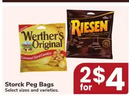 Jewel-Osco Storck Peg Bags offer