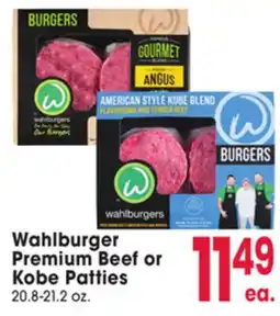Jewel-Osco Wahlburger Beef or Premium Beef or Kobe Patties offer