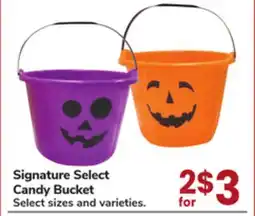 Jewel-Osco Signature Select Candy Bucket offer