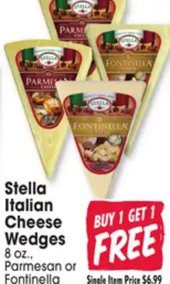 Jewel-Osco Stella Italian Cheese Wedges offer