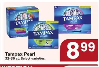 Jewel-Osco Tampax Pearl offer