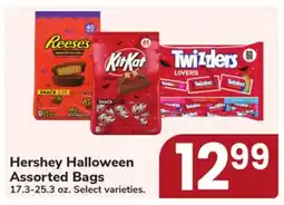 Jewel-Osco Hershey Halloween Assorted Bags offer