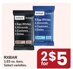 Jewel-Osco RXBAR offer