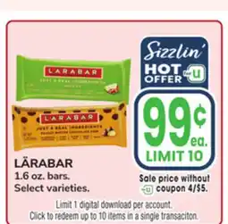 Jewel-Osco LÄRABAR offer