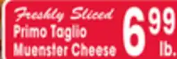 Jewel-Osco Primo Taglio Muenster Cheese offer