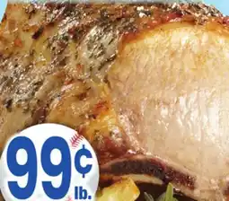 Jewel-Osco Fresh Whole Bone-In Pork Loin offer