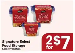 Jewel-Osco Signature Select Food Storage offer