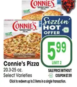 Jewel-Osco Connie's Pizza offer