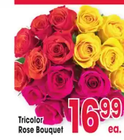 Jewel-Osco Tricolor Rose Bouquet offer
