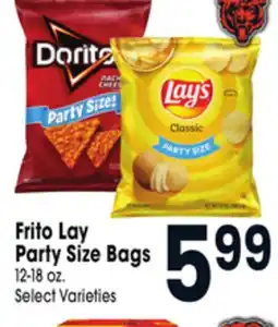Jewel-Osco Frito Lay Party Size Bags offer