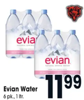 Jewel-Osco Evian Water offer