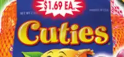 Jewel-Osco Cuties Clementines offer