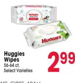 Jewel-Osco Huggies Wipes offer