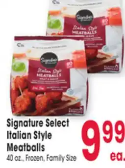 Jewel-Osco Signature Select Italian Style Italian Style Meatballs offer